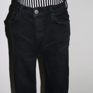 Black reformation jeans